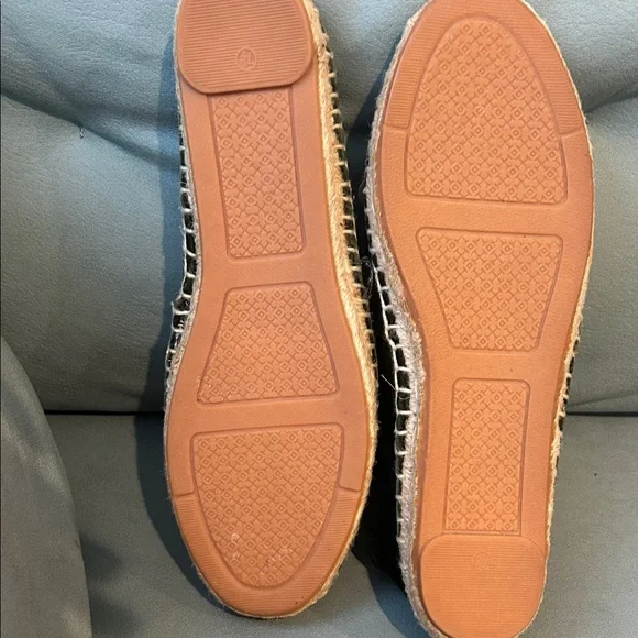 Tory Burch Vail Espadrille flats Size 7 1/2 retail $298 NWOT green suede - Picture 9 of 9